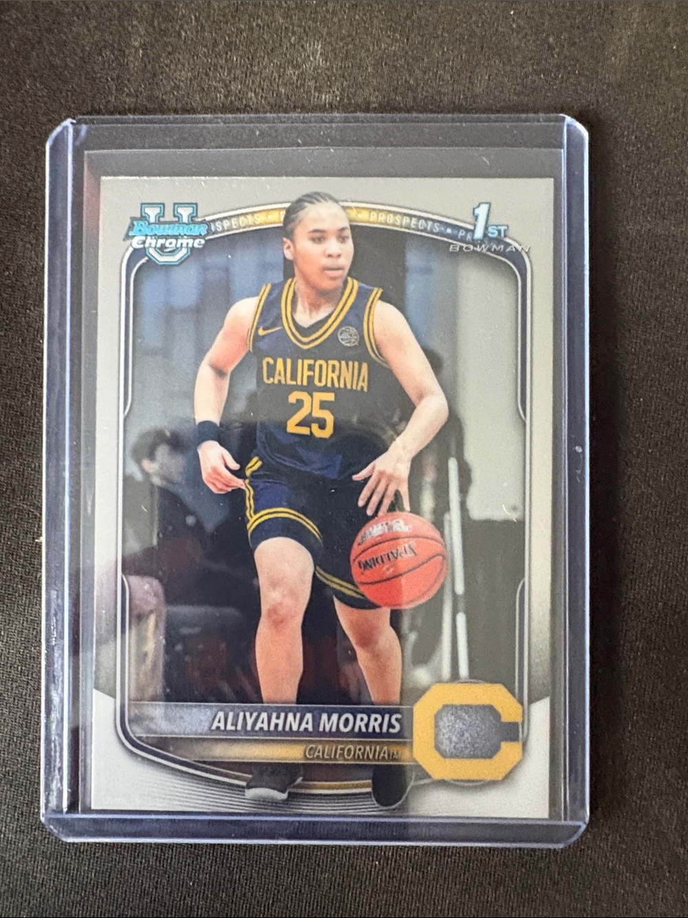 Topps Bowman’s Chrome Aliyahna Morris Basketball Card